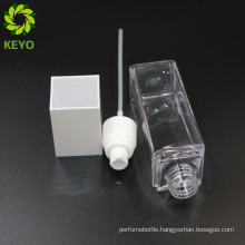 150ml 200 ml pet plastic bottle pump transparent with cap label